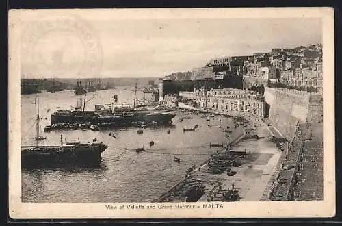 AK Valletta, View of Valletta and Grand Harbour