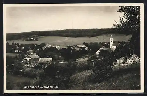 AK Heiligenkreuz /N.-Oe., Siegenfeld bei Baden mit Kirche