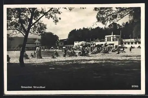 AK Gmunden, Partie im Strandbad