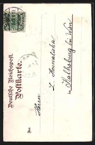 Lithographie Köln, Café Restaurant Ulrepforte, Severinthor, Hahnenthor