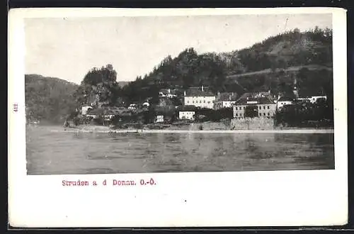 AK Struden, Partie am Donau-Ufer