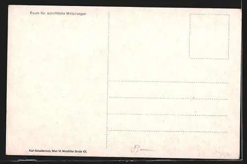 AK Wien, Hotel Regina, Maximilianplatz 16, Bes. Georg Kremslehner