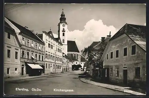 AK Eferding, Blick in die Kirchengasse