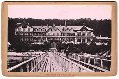 Fotografie unbekannter Fotograf, Ansicht Kopenhagen, Blick nach der Skodsborg Badeanstalt