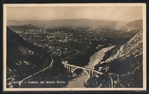 AK Gorizia, Veduta dal Monte Santo