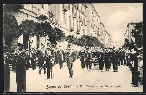 AK Spezia, Via Chiodo e rivista militare