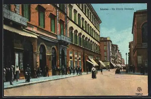 AK Livorno, Via Vittorio Emanuele