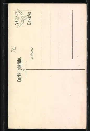 AK Schweizerin in Thurgauer Tracht