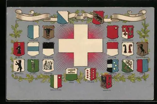 AK Wappen der Schweizer Kantone