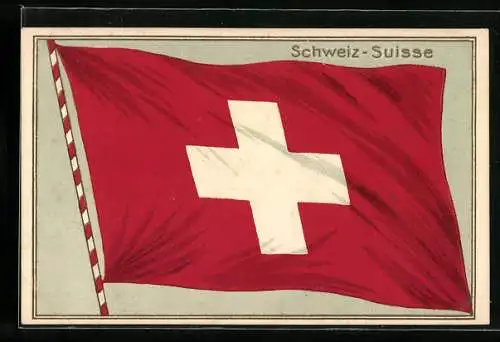 AK Schweiz, Nationalfahne