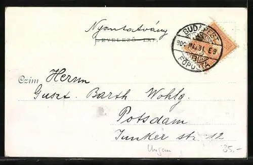 AK Budapest, Leopoldstädter Basilika