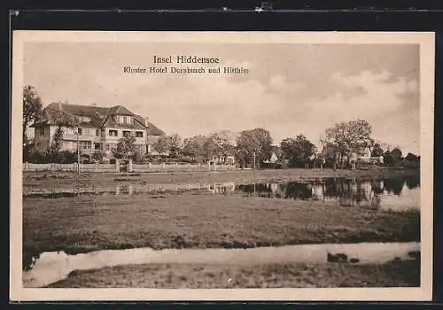 AK Hiddensee, Kloster Hotel Dornbusch und Hitthim