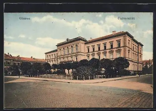 AK Giessen, Strassenpartie an der Universität