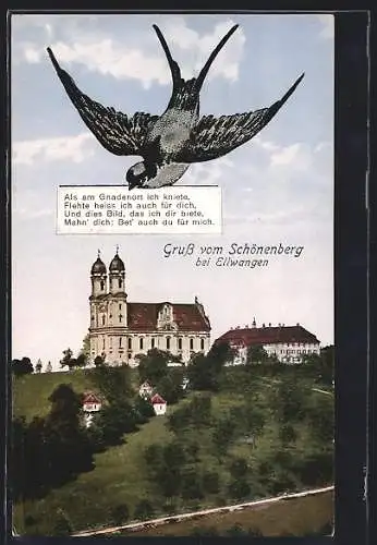 AK Ellwangen, Kirche auf dem Schönenberg