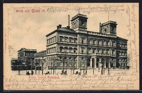 AK Wien, Am Franz Josefs-Bahnhof