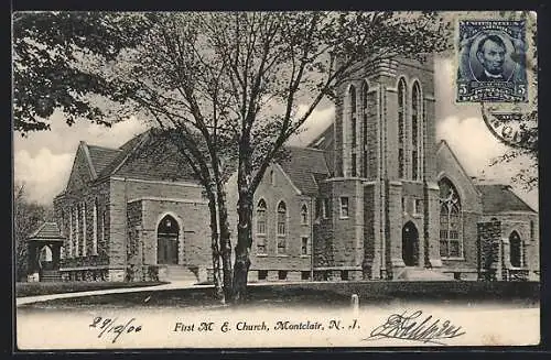 AK Montclair, NJ, First M. E. Church