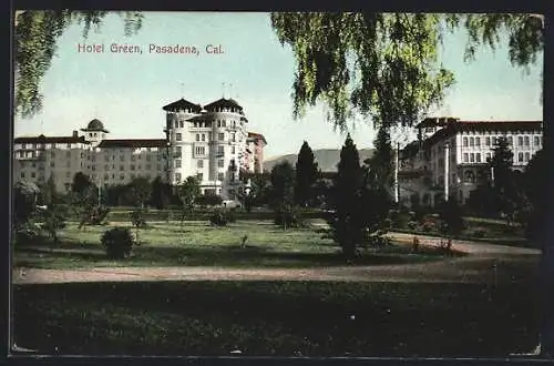 AK Pasadena, CA, Hotel Green