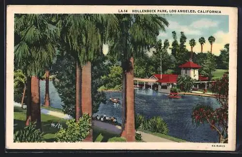 AK Los Angeles, CA, Hollenbeck Park