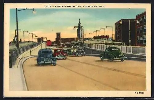 AK Cleveland, OH, Main Avenue Bridge