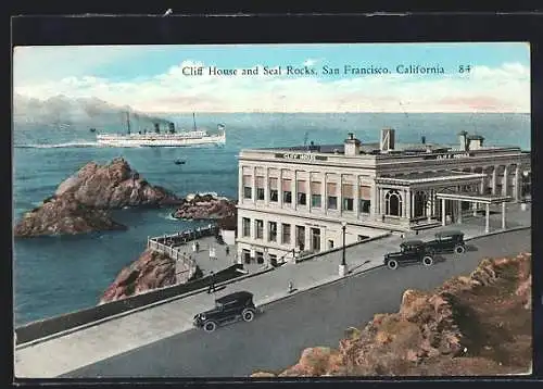 AK San Francisco, CA, Cliff House and Seal Rocks