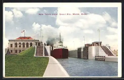 AK Sault Ste. Marie, MI, New Third Lock