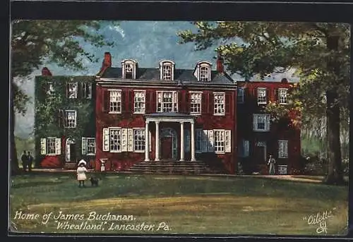 AK Lancaster, PA, Home of James Buchanan Wheatland