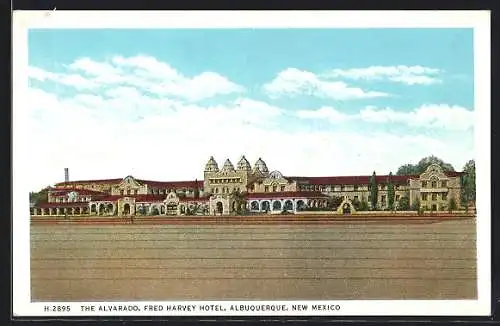 AK Albuquerque, NM, Tha Alvarado, Fred Harvey Hotel