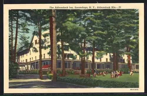 AK Sacandaga, NY, The Adirondack Inn, Adirondack Mountains