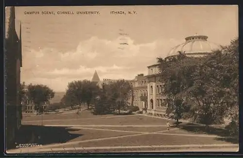 AK Ithaca, NY, Campus Scene, Cornell University