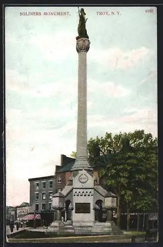 AK Troy, NY, Soldiers Monument