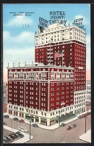 AK Detroit, MI, Hotel Fort Shelby