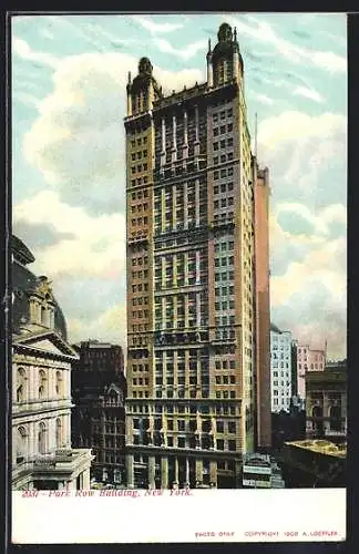 AK New York, NY, Park Row Building