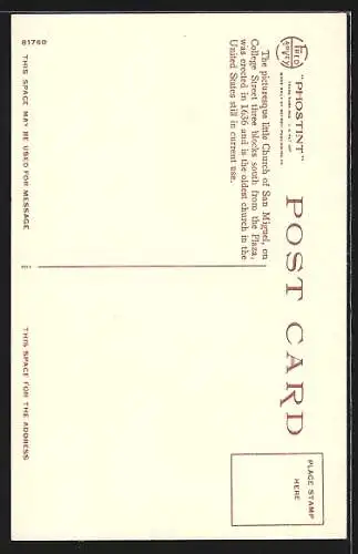 AK Santa Fe, NM, Church San Miguel