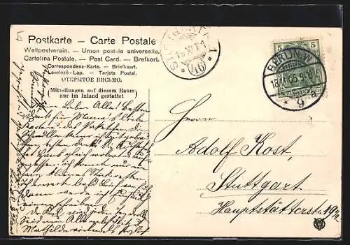 AK Berlin-Tiergarten, Rolandbrunnen