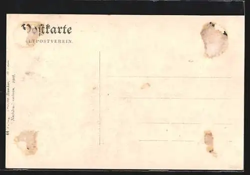 AK Falkenstein i. V., König-Albertplatz mit Rathaus