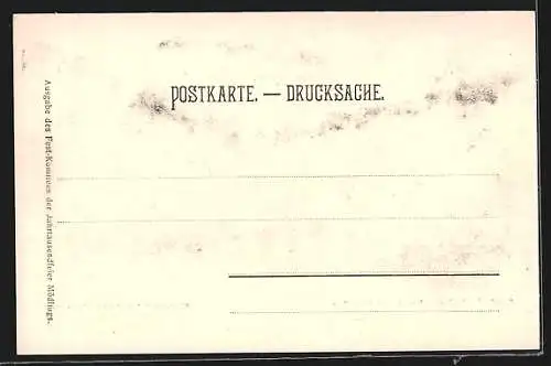 AK Mödling, Tausendjahrfeier 1904, Gruppe fahrender Spielleute aus dem 10. Jahrhundert