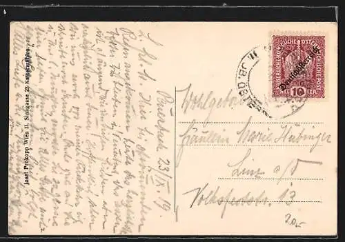 AK Peuerbach /O.-Oe., Ortsansicht mit Kirche