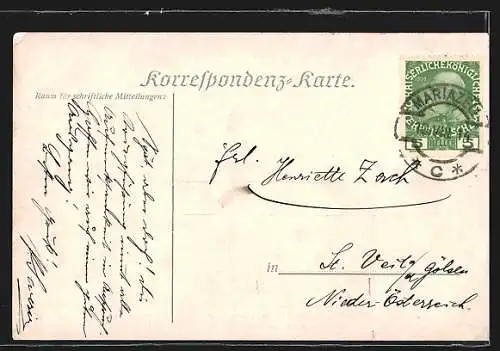 AK Mitterbach am Erlaufsee, Heil. Clemens Maria-Hofbrauerkirche