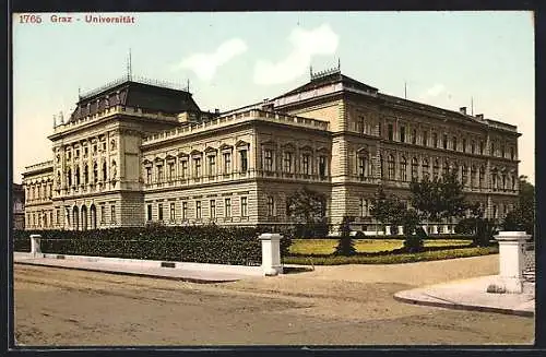 AK Graz, Blick zur Universität