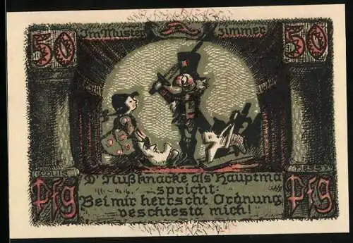 Notgeld Sonneberg /Thür. 1922, 50 Pfennig, Musterzimmer