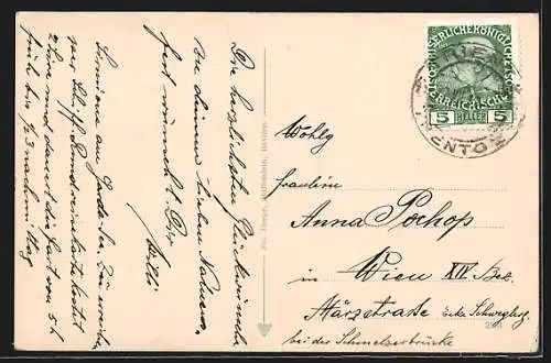 AK Sirmione, Castello mit Fischerbooten