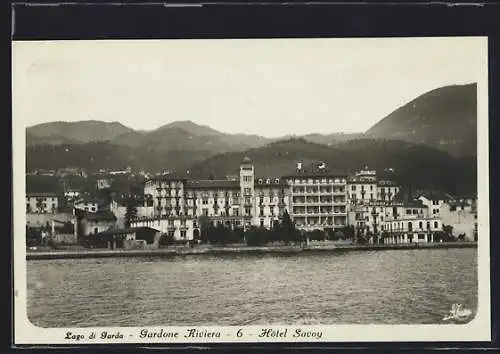 AK Gardone Riviera, Hotel Savoy, Lago di Garda