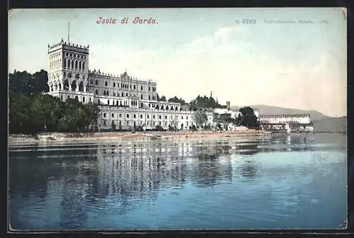 AK Isola di Garda, Villa Borghese Cavazza