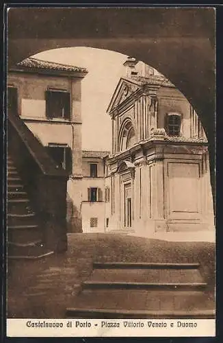 AK Castelnuovo di Porto, Piazza Vittorio Veneto e Duomo