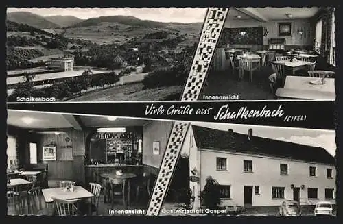 AK Schalkenbach /Eifel, Gasthaus Toni Gasper