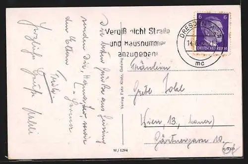 AK Geising /Ost-Erzgebirge, Ortsansicht mit Bahnhof