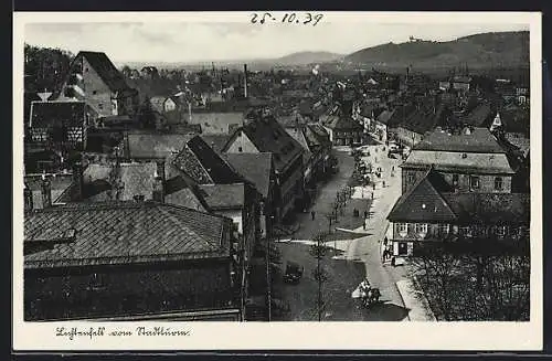 AK Lichtenfels / Main, Ortsblick vom Stadtturm