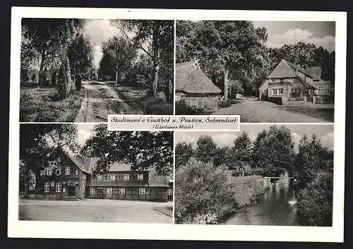 AK Sahrendorf, Studtmann`s Gasthof und Pension