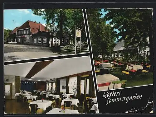 AK Löhnhorst /Bremer Schweiz, Gasthaus Kösters Sommergarten, Bes. H. R. Christians