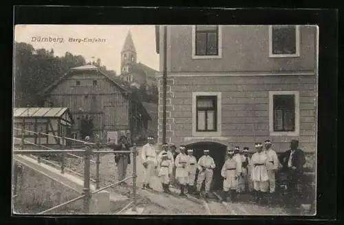 AK Dürnberg, Berg-Einfahrt ins Salzbergwerk